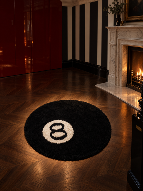 No. 8 Flocked Rug