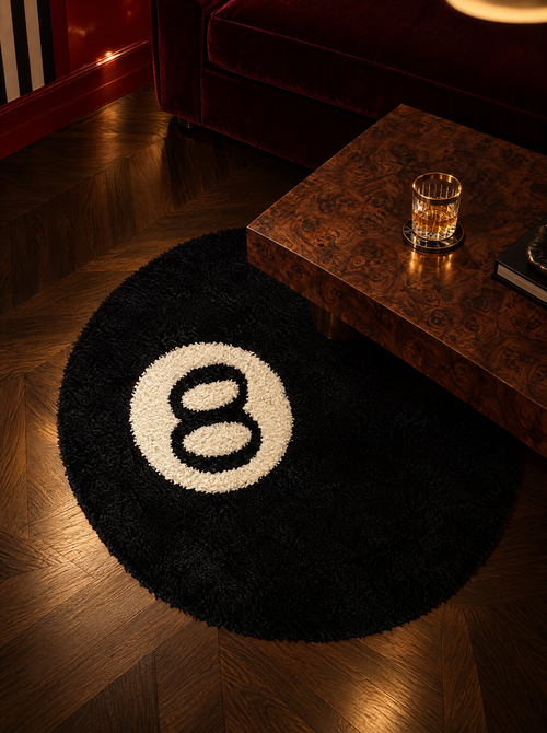 No. 8 Flocked Rug